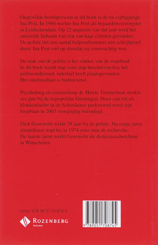 Wanneer de waarheid... achterkant