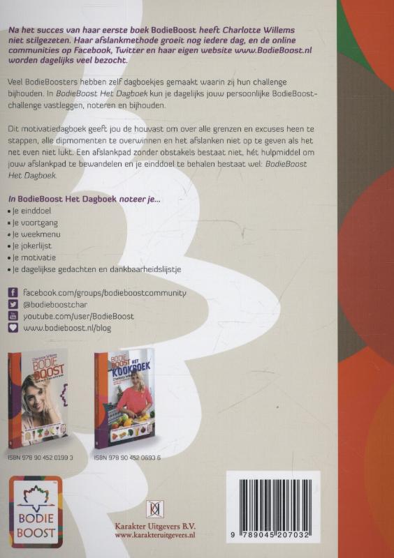 Het dagboek / BodieBoost / 3 achterkant