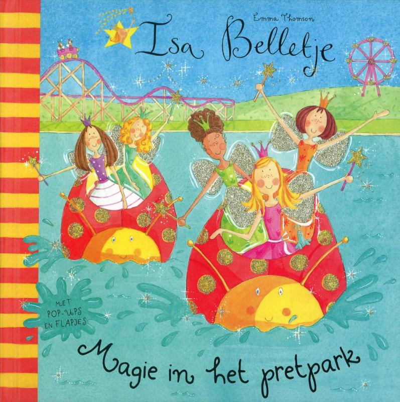 Isa belletje magie in het pretpark