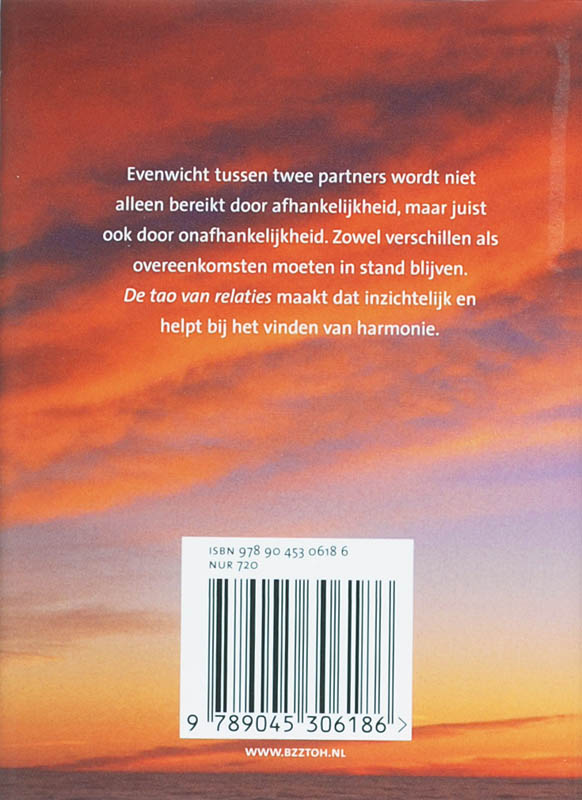 Nirwana / De tao van relaties / Nirwana achterkant