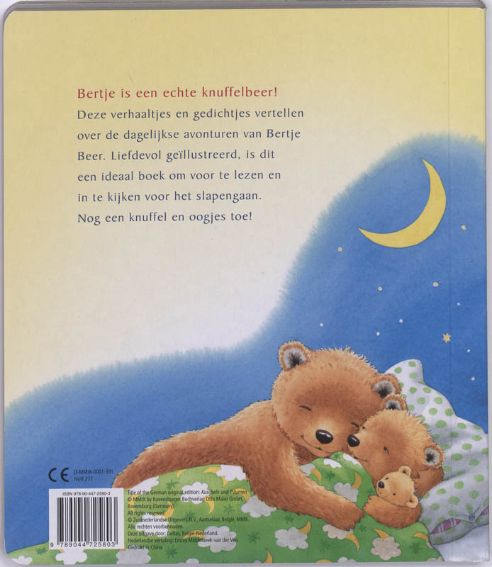 De Mooiste Knuffelverhalen achterkant