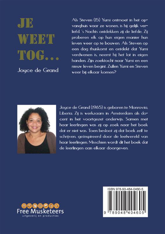 Je weet tog... achterkant