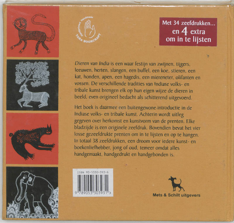 Dieren Van India achterkant