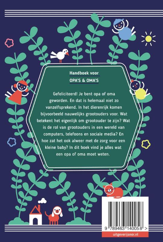 Handboek voor opa's & oma's achterkant