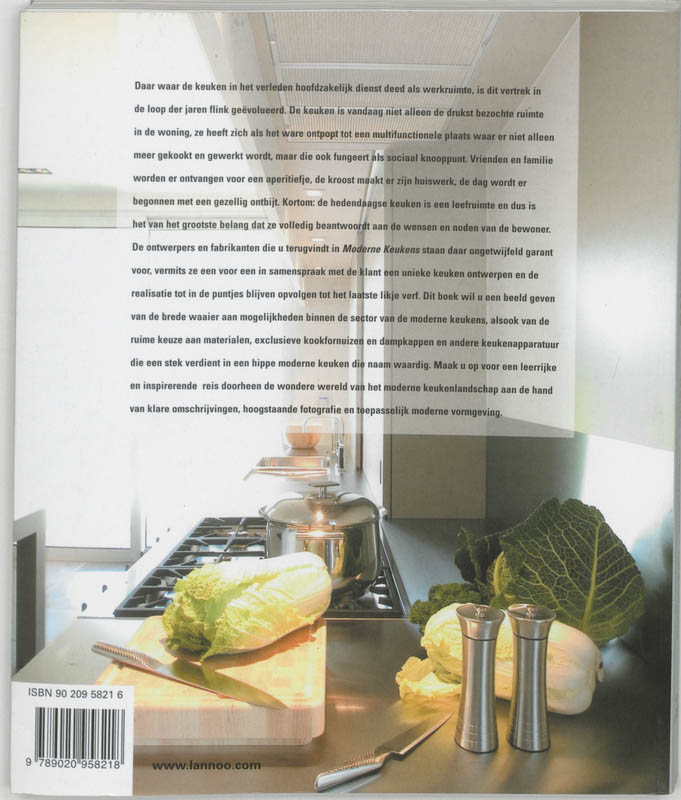 Moderne Keukens achterkant