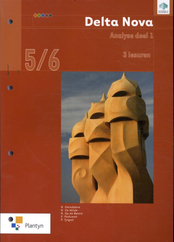 Delta nova 5/6 analyse deel 1 3u Leerwerkboek