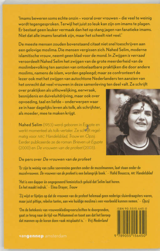 Zwijgen Is Verraad achterkant