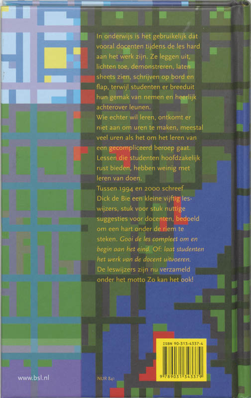 Zo kan het ook! / Docentenreeks achterkant