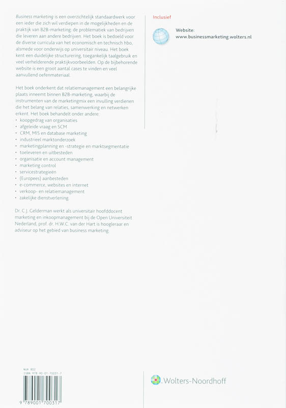 Business Marketing achterkant