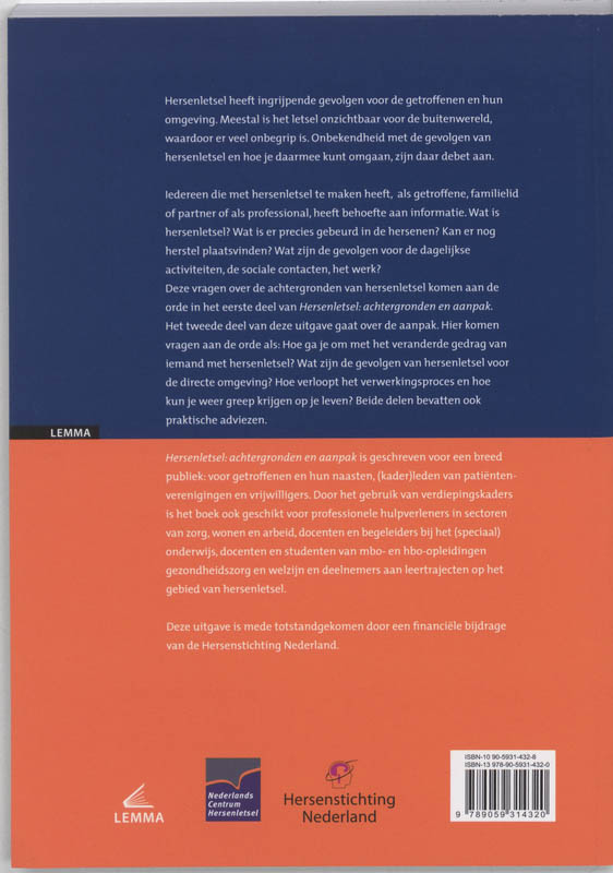 Hersenletsel achtergronden en aanpak achterkant