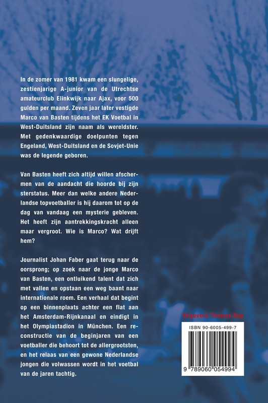 Het mysterie Marco: Van Basten, Ajax en Oranje achterkant