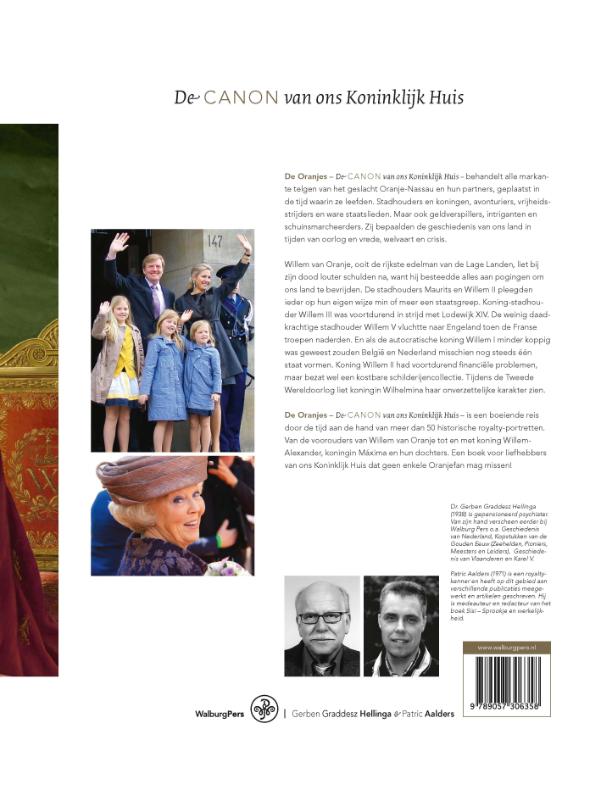 De Oranjes achterkant