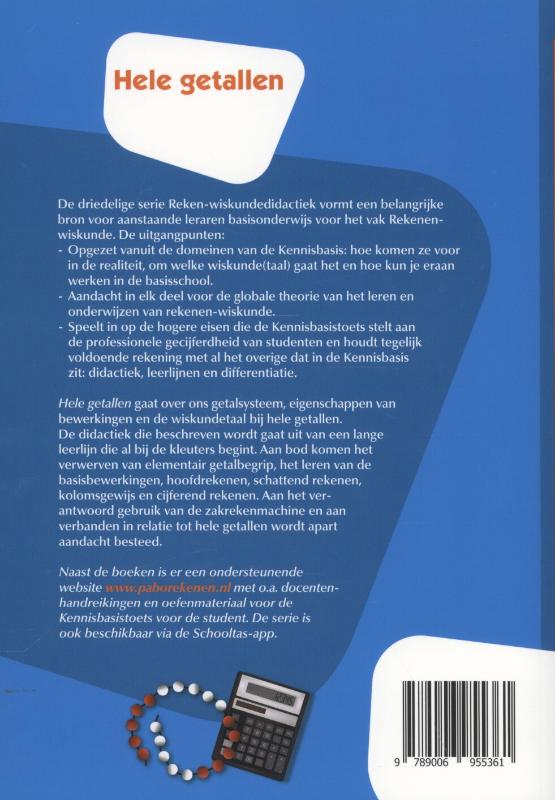 Reken en wiskundedidactiek achterkant