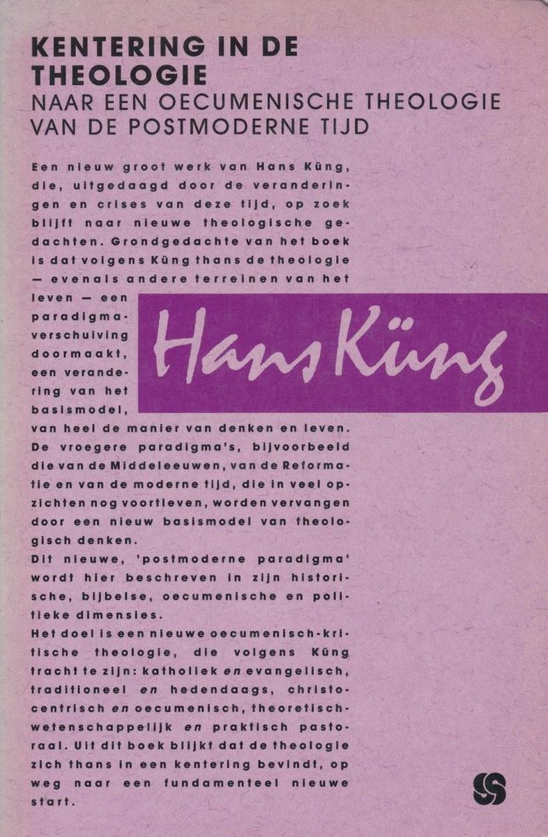 Kentering in de theologie - naar een oecumenische theologie van de postmoderne tijd