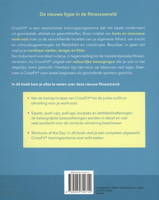 Handboek CrossFit achterkant