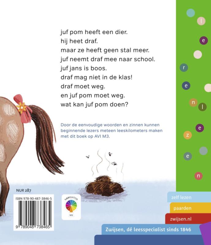 draf in de klas / Leren lezen AVI M3 achterkant