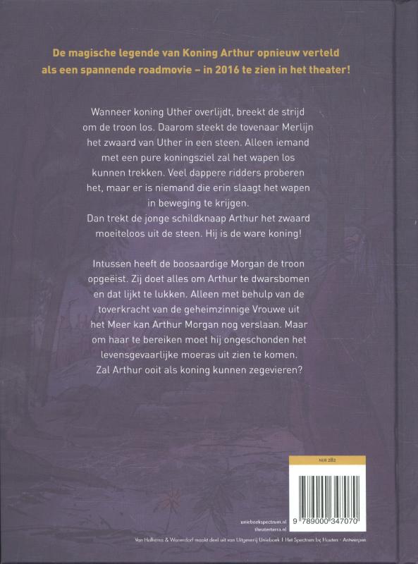 Koning Arthur achterkant