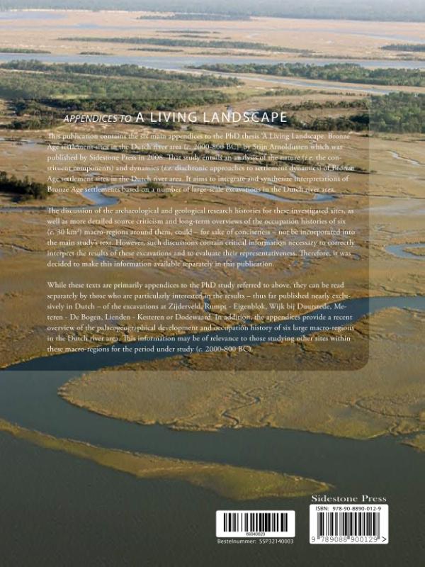 Appendices to A Living Landscape achterkant