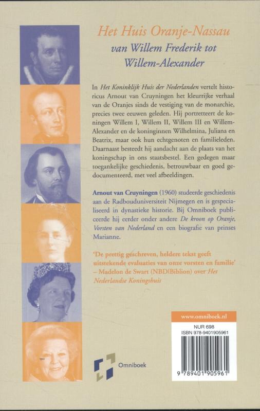 Het Koninklijk Huis der Nederlanden achterkant