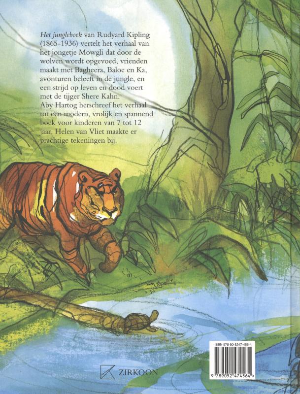 Het Jungleboek achterkant