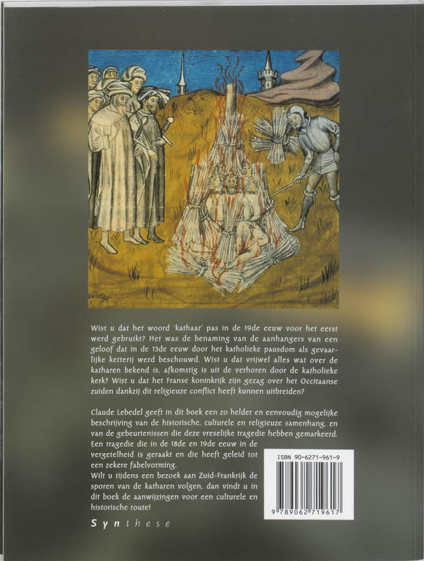 De tragedie van de Katharen achterkant