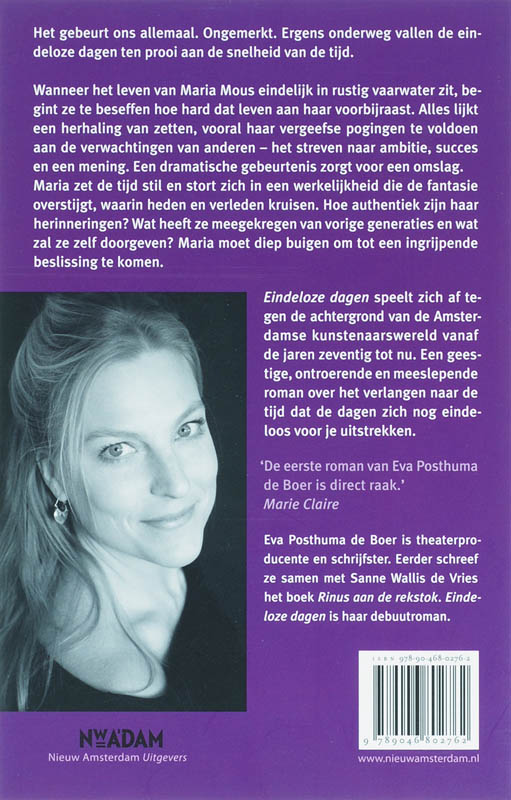 Eindeloze Dagen achterkant