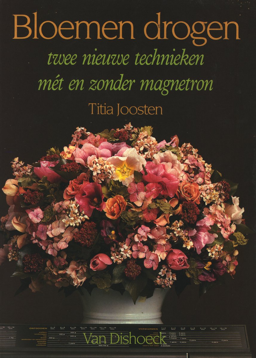 Bloemen drogen met en zonder magnetron - Joosten