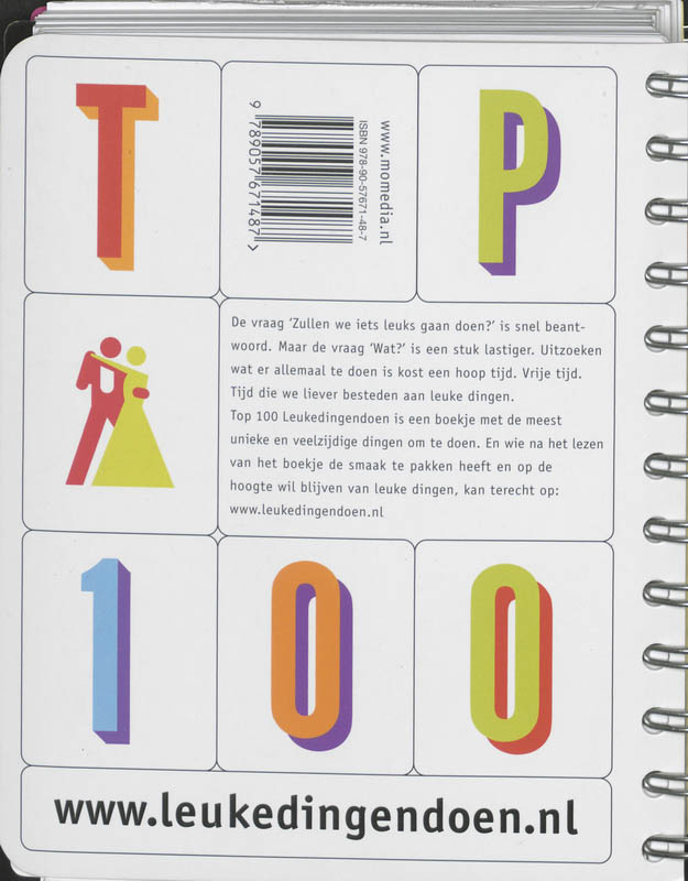 Top 100 Leukedingendoen achterkant