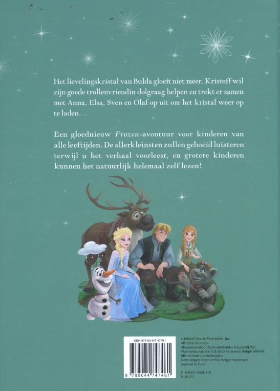 Disney Frozen  -   Een heel bijzonder kristal achterkant