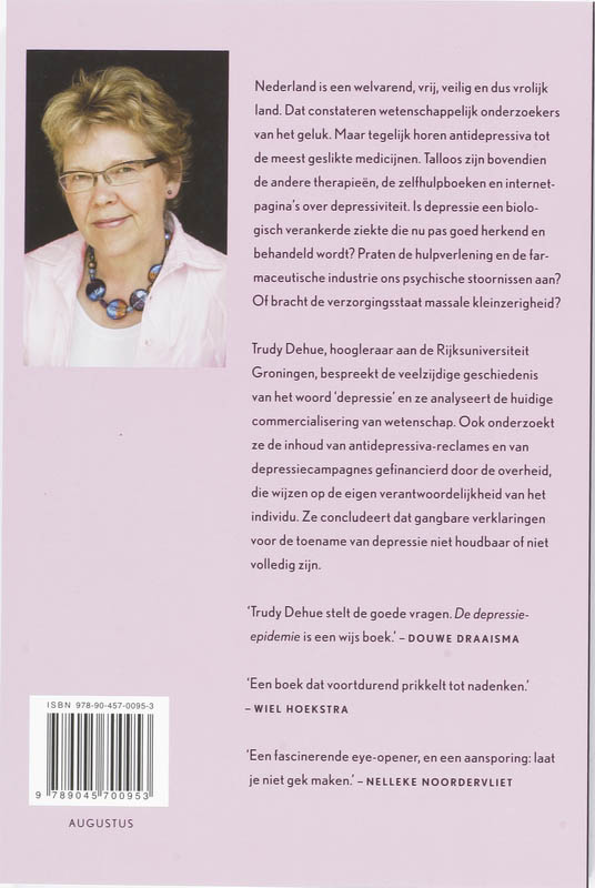 De depressie-epidemie achterkant