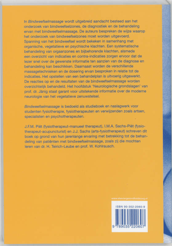 Bindweefselmassage achterkant