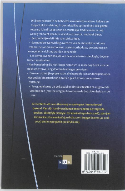 Christelijke Spiritualiteit achterkant