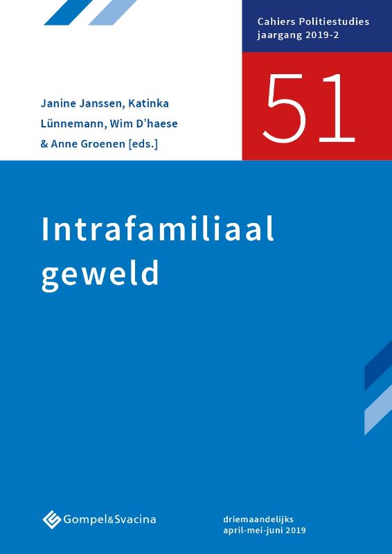 Intrafamiliaal geweld / Cahiers Politiestudies nr. 51 / 0