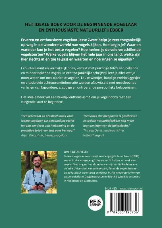 Een vliegende start - Beginnen met vogelen achterkant