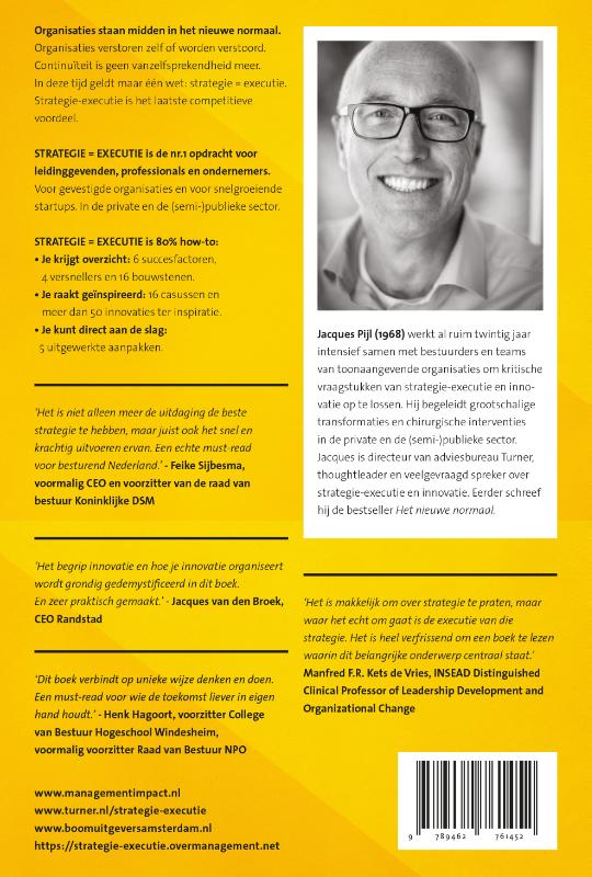 Strategie = Executie achterkant