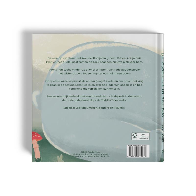 De Schatten in het Bos / ToddlerTales / 1 achterkant