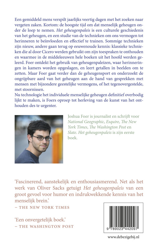 Het geheugenpaleis achterkant