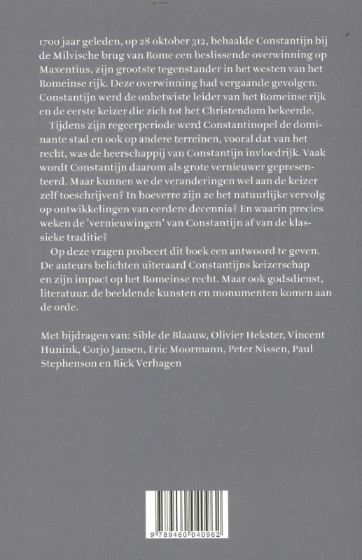 Constantijn De Grote achterkant