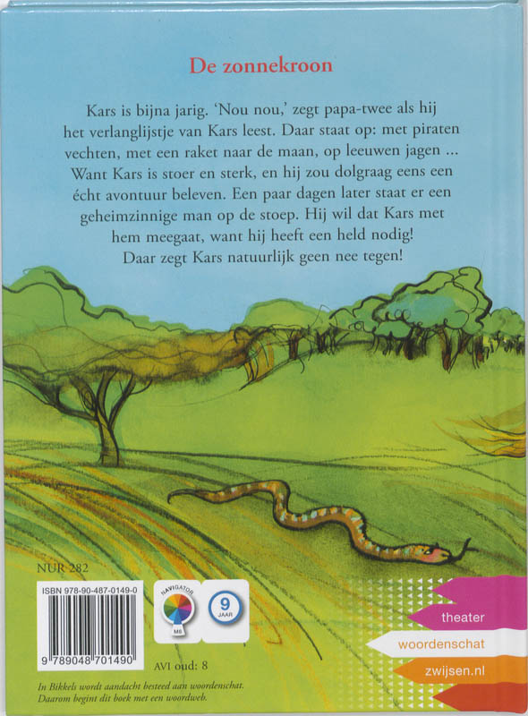 Bikkels - De zonnekroon achterkant