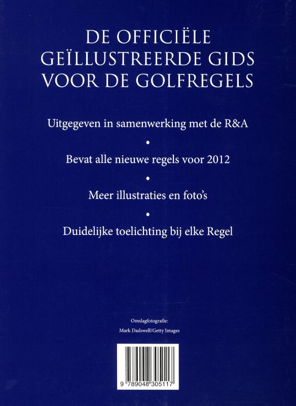 De geïllustreerde golfregels 2012-2015 achterkant