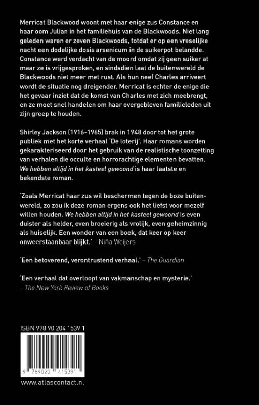 We hebben altijd in het kasteel gewoond / LJ Veen Klassiek achterkant