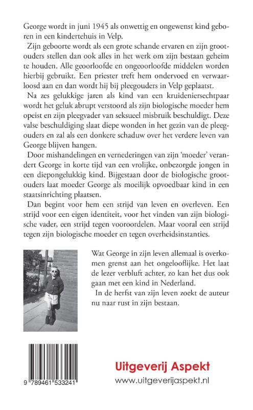 Kind van de rekening achterkant