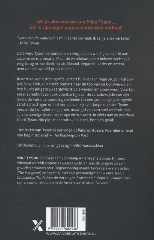 Niets dan de waarheid achterkant