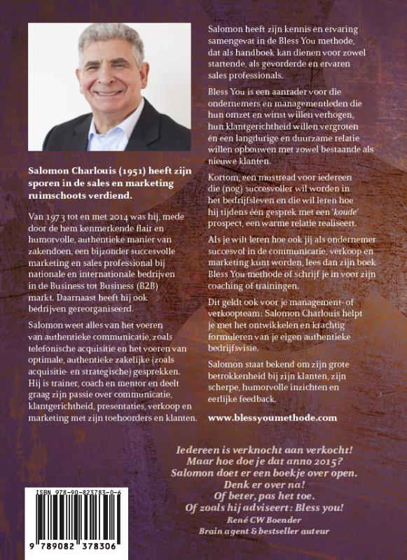 Bless You methode achterkant