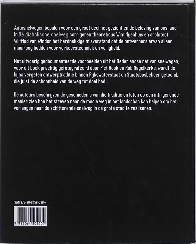 De diabolische snelweg achterkant