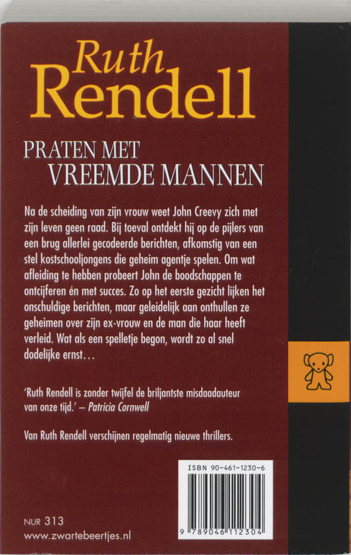 Praten Met Vreemde Mannen achterkant