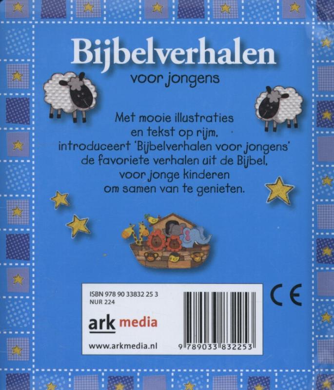 Bijbelverhalen voor jongens achterkant