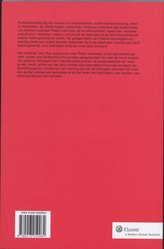 Maar dit geheel terzijde / Meso focus / 71 achterkant