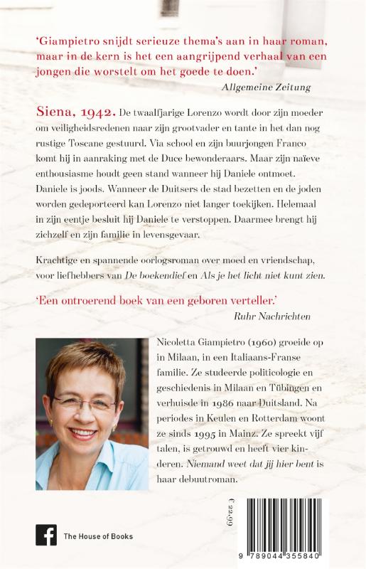 Niemand weet dat jij hier bent achterkant