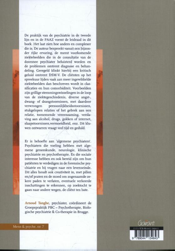 Over de psychiatrie als praktijk achterkant
